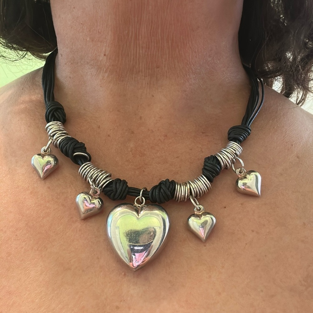 Roberto Magi SS925 Heart Necklace